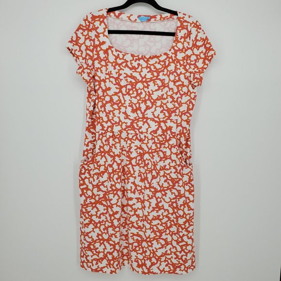 J. McLaughlin Dresses & Skirts - J. McLaughlin Printed Pocket Sheath Dress Sz XL